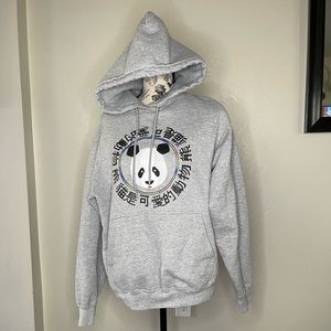 Gently used Panda Hoodie medium